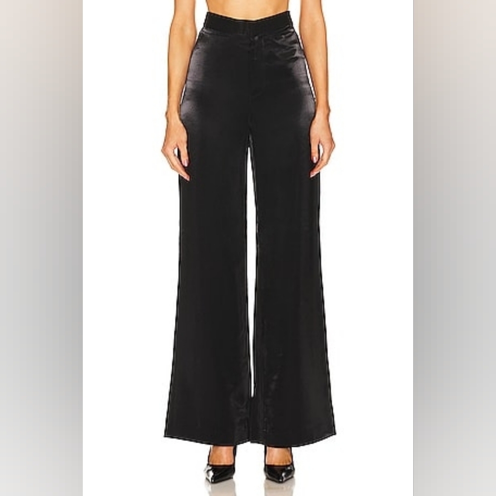 RtA Revolve Wide Leg Pants Black Size 4
